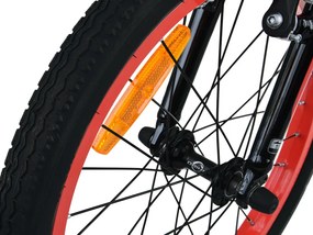 Detský bicykel 16" Mars RoyalBaby RB16-26 - strieborný