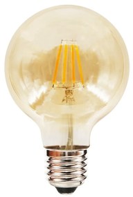 Dekoračná LED žiarovka E27 teplá 2700k 6w 700 lm jantárová
