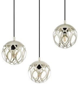 Eglo 99073 - Luster na lanku MIRTAZZA 3xE27/60W/230V