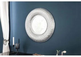 Zrkadlo 40395 Ø60cm Orient silver aluminium  - Komfort-nábytok