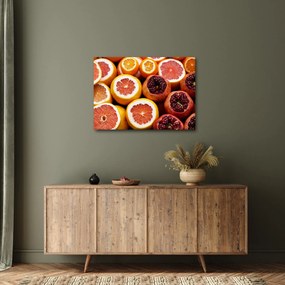 Obraz pomarančov a granátových jabĺk (70x50 cm)