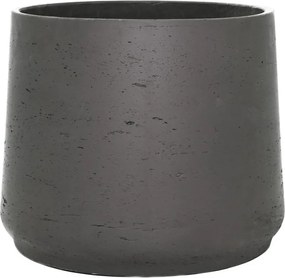 Kvetináč TROPICO, sklolaminát, výška 38 cm, antracit