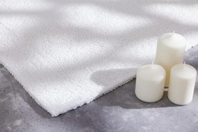 Kúpeľňový koberček Javo Cotton biely