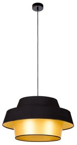 Spot-Light 150099104 - Luster na lanku PRETO GOLD 1xE27/60W/230V