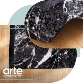 Koberec Arte Norwalk Marble čierny