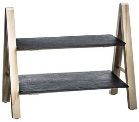 Servírovací podnos Siga tmavošedý