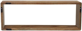 furniture-nabytek.cz - Nástenná polica 150x35x22 z dreva palisander
