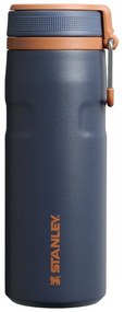 Tmavomodrá termoska z nehrdzavejúcej ocele 470 ml IceFlow™ Bottle Twist Flip Twilight – Stanley