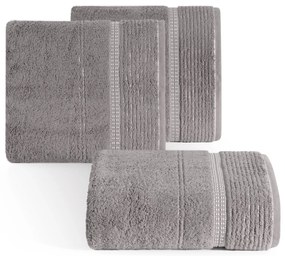 BAVLNENÝ UTERÁK TAYLOR 50X90 CM SIVÁ