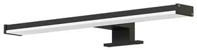 Panlux LED svietidlo na zrkadlo Arven čierna, š. 60 cm, IP44, 12 W