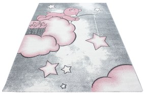 Ayyildiz Detský kusový koberec KIDS 0580, Ružová Rozmer koberca: 160 x 230 cm