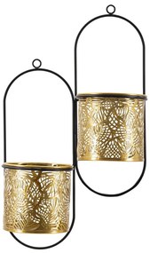 Kovová držiak na kvetináč ø 14 cm (výška 48 cm) Double Hong – Mauro Ferretti