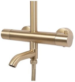 REA-P6604 - Sprchová súprava s termostatickou batériou LUNGO, brúsené zlato