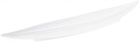 Miska LEAF v tvare listu, biela 30cm