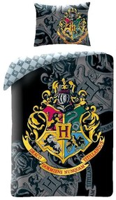 HALANTEX -  HALANTEX Obliečky Harry Potter black Bavlna, 140/200, 70/90 cm