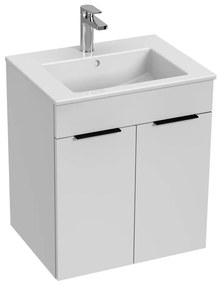 JIKA H4536111763001 - Kúpeľňová skrinka s umývadlom CUBE 60,7x55 cm biela