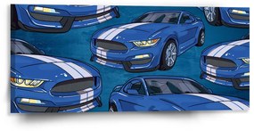 Sablio Obraz Mustang Pattern - 110x50 cm