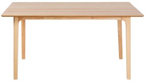 Jedálenský stôl 160 x 90 cm svetlé drevo DELMAS Beliani