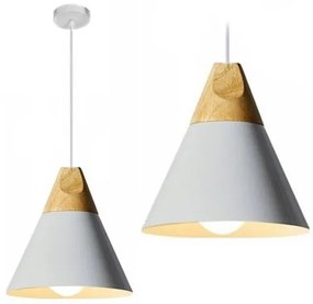 Dekorstudio Retro stropná lampa Loft Scandi C sivá