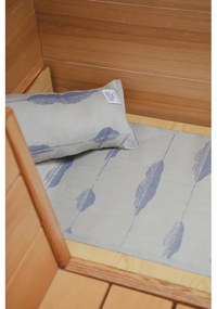 Sada do sauny na sedenie Merellä, modrá rain