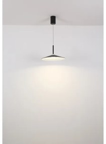 Globo 15635S - LED závesný luster na lanku LAMPONE LED/18W/230V 4000K čierny