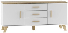 Cama Komoda Lotus 2D3S - biela
