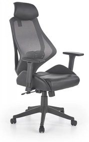 Kancelárska stolička Hese čierna/sivá
