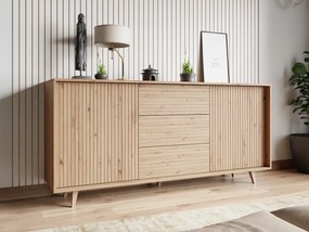 Komoda Treksona 2D3SZ (dub artisan) . Vlastná spoľahlivá doprava až k Vám domov. 1103690