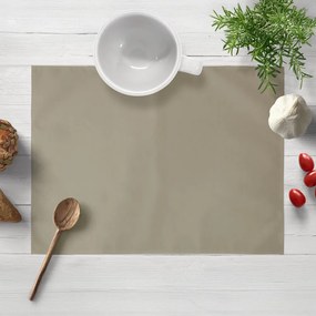 Biante Bavlnené saténové prestieranie na stôl ST-021 Latte 35x45 cm