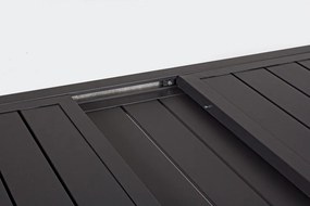 Hliníkový záhradný jedálenský stôl 90x160 cm Hilde – Bizzotto