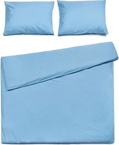 Bavlnené obliečky CALMORA svetlomodré Rozmer obliečky: 2 ks 70 x 90 cm | 160 x 200 cm