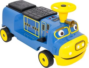 Elektrické autíčko rušeň modré