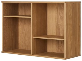 Závesná knižnica v dekore duba v prírodnej farbe 89x61 cm Mistral – Hammel Furniture