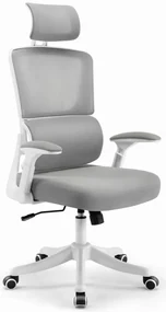 Herné kreslo HC-1011 Gray Mesh