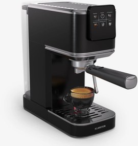Klarstein SteelPresso Slim Touch kávovar, portafilter, dotykový displej