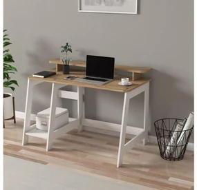 PC stolík Cantry (dub biely). Vlastná spoľahlivá doprava až k Vám domov. 1107721