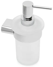 Dávkovač mydla SAT Simply R chróm/mliečne sklo SATDSIMR99, 1 ks