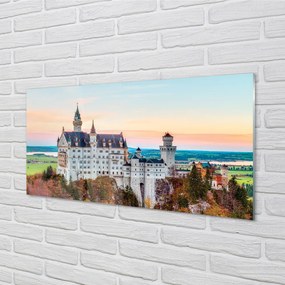 Obraz na akrylátovom skle Nemecko castle jeseň munich 140x70 cm