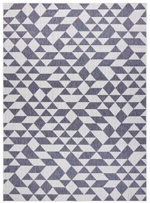 Kusový koberec Sion Sisal Triangles 22373 ecru/blue-pink – na von aj na doma, 120x170, viacfarebná, chodba / predsieň, Dywany Łuszczów