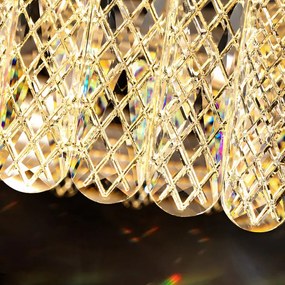 Toolight Toolight, LED stropné svietidlo, 72W, 3500lm, APP1750-CP, zlatá, OSW-04047