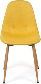 Jedálenský set 4x stoličky + stôl 120 cm AVENBERG CITRINE