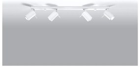 Biele stropné svietidlo Sollux Etna 4L