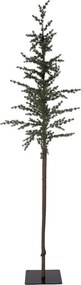 Elegantný jehličnatý stromek na podstavci – minimalistická krása - 35*35*150 cm