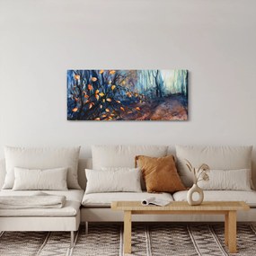 Obraz - Lúče jesenného slnka (120x50 cm)