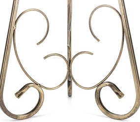 STOJAN NA KVETINÁČ FIORINA 66X30 CM ZLATÁ