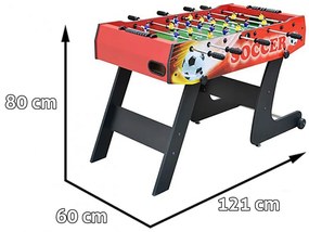 Stolný futbal RAMIZ F48056 WOOD- červený