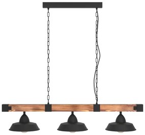 Eglo 44086 - Luster na reťazi OLDBURY 3xE27/60W/230V
