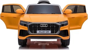 LEAN CARS Audi Q8 batéria auto JJ2066 žltá lakovaná