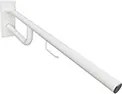 Bemeta Design HELP: Madlo, 850 mm, s držiakom TP, sklopné, bez krytky, biela - 301102784