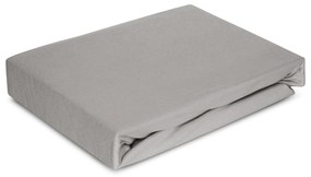 JERSEY PRESTIERADLO JERS4 140X200 CM, VÝŠKA 30 CM STRIEBORNÉ